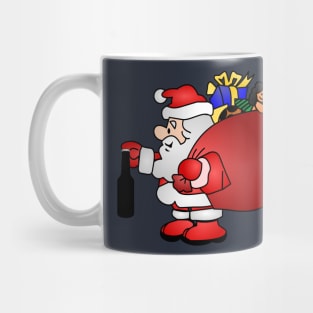 Santa with a beer Mug